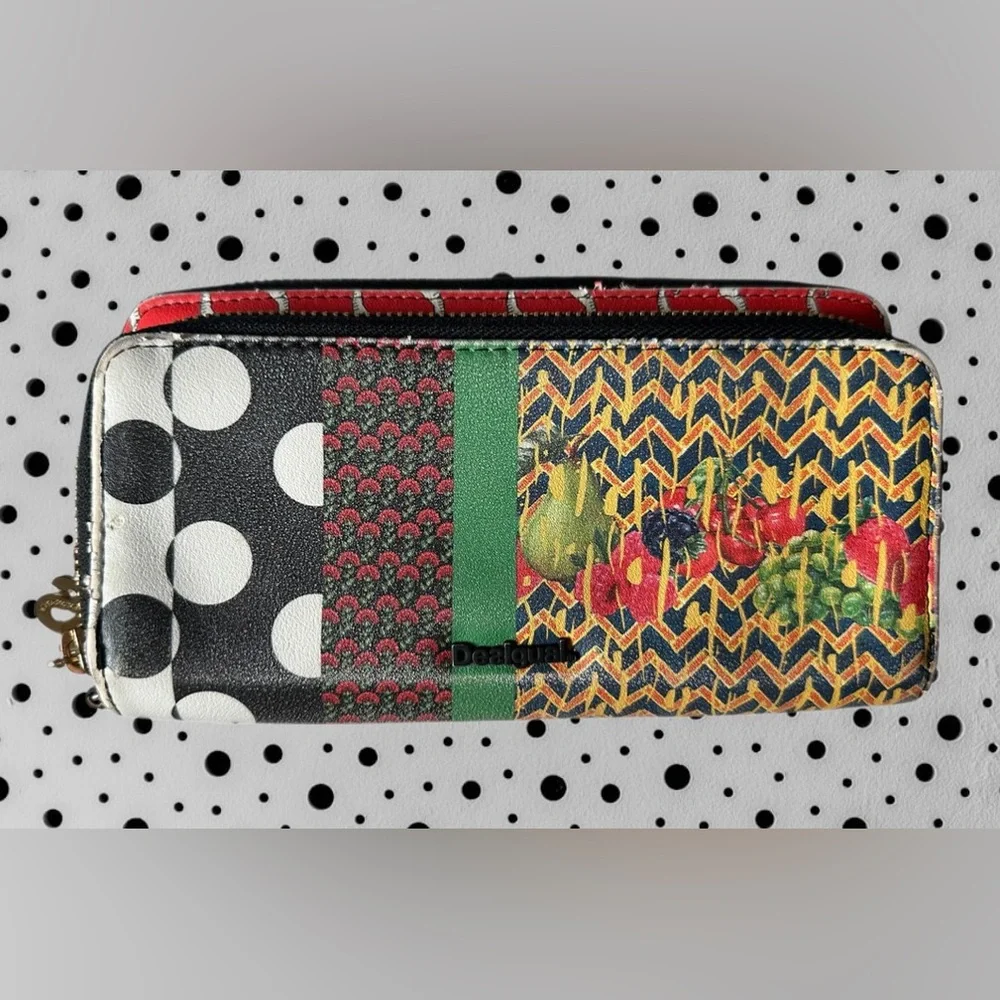 Desigual Mone Lola Patch Two Wallet